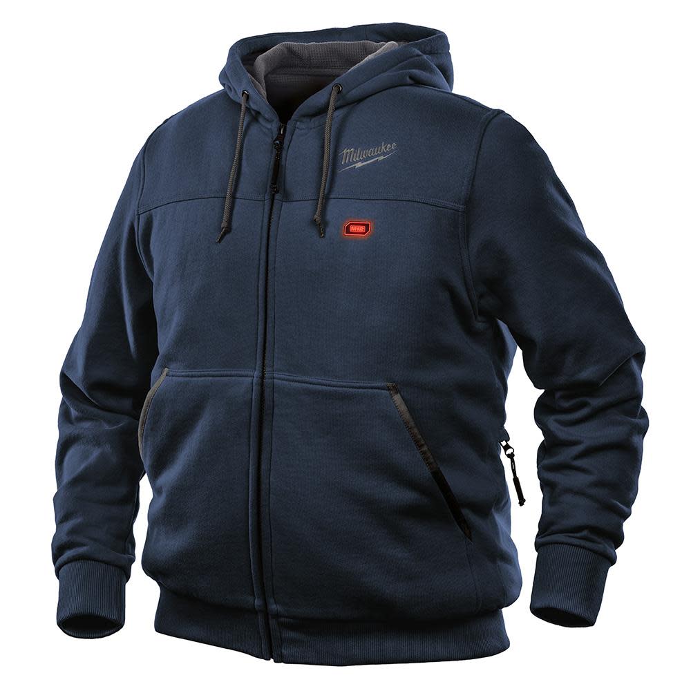 Milwaukee M12 Heated Hoodie 2X (Navy Blue) 302BL-202X from Milwaukee - Mycitystee