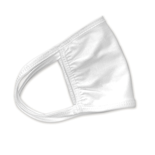 GN1 Cotton Face Mask with Antimicrobial Finish， White， 10/Pack (24444923PK) - Mycitystee