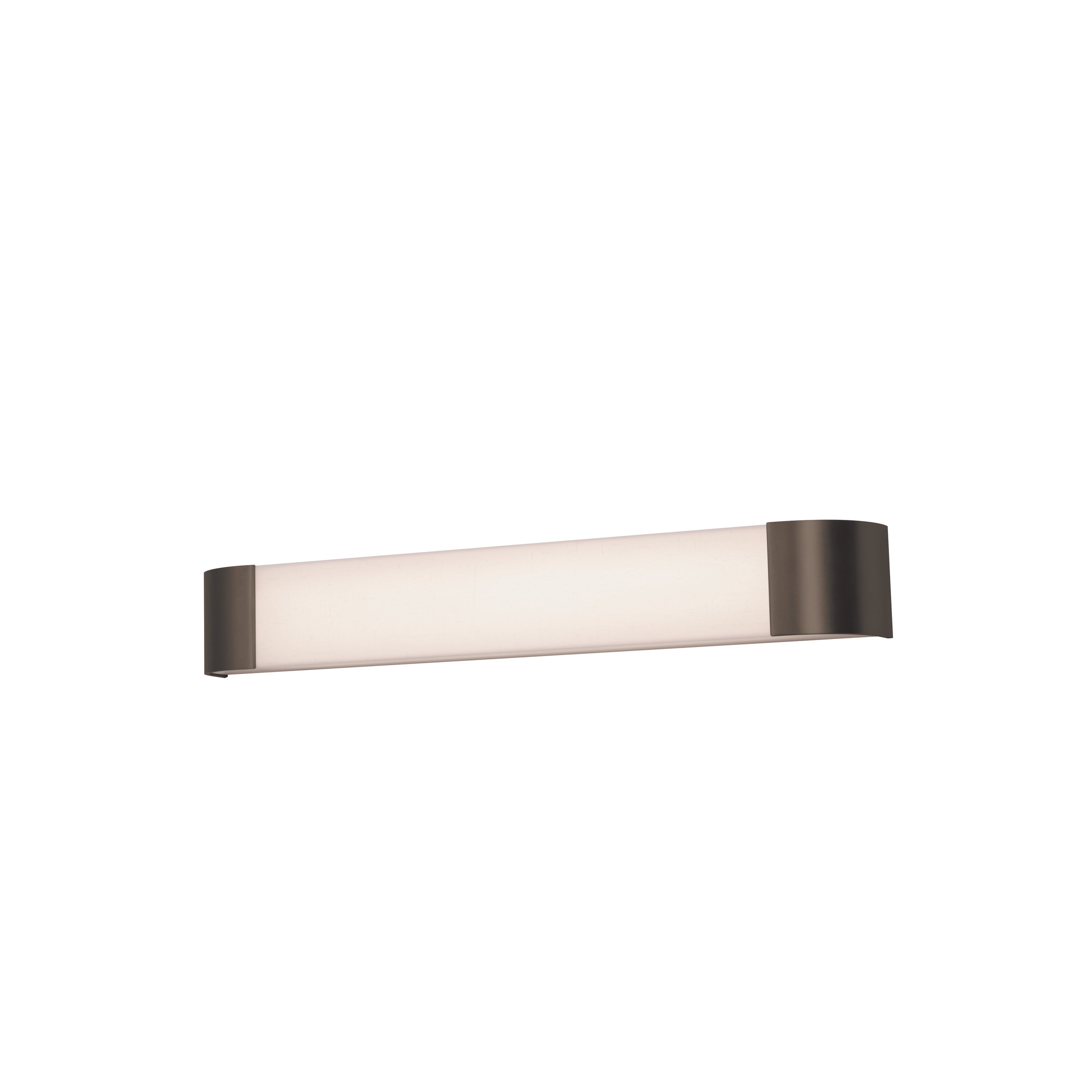 Allen 3-feet Oil-Rubbed Bronze LED Vanity， White Acrylic Shade - Mycitystee