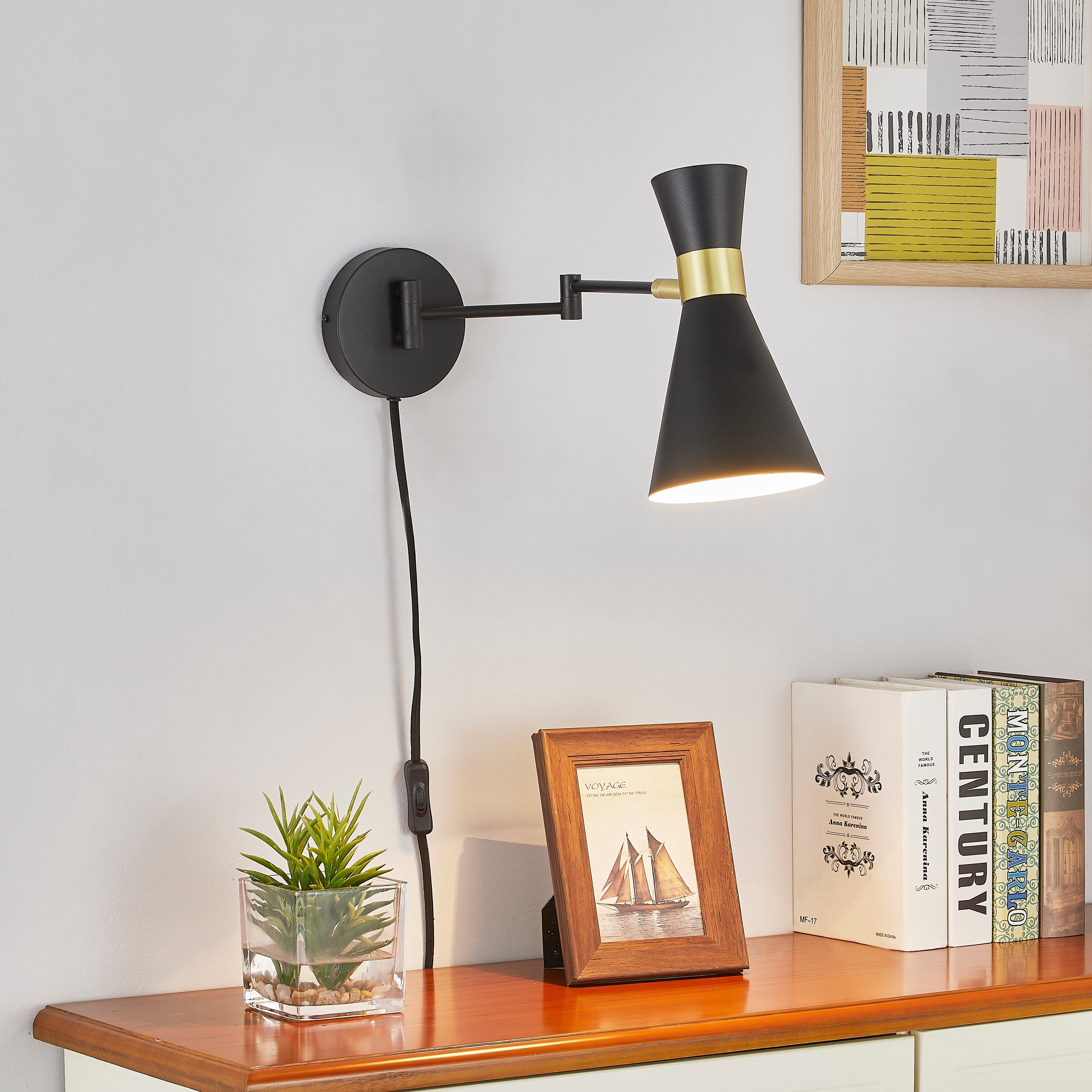 Light Society Beaker Plug-In Wall Sconce - Mycitystee