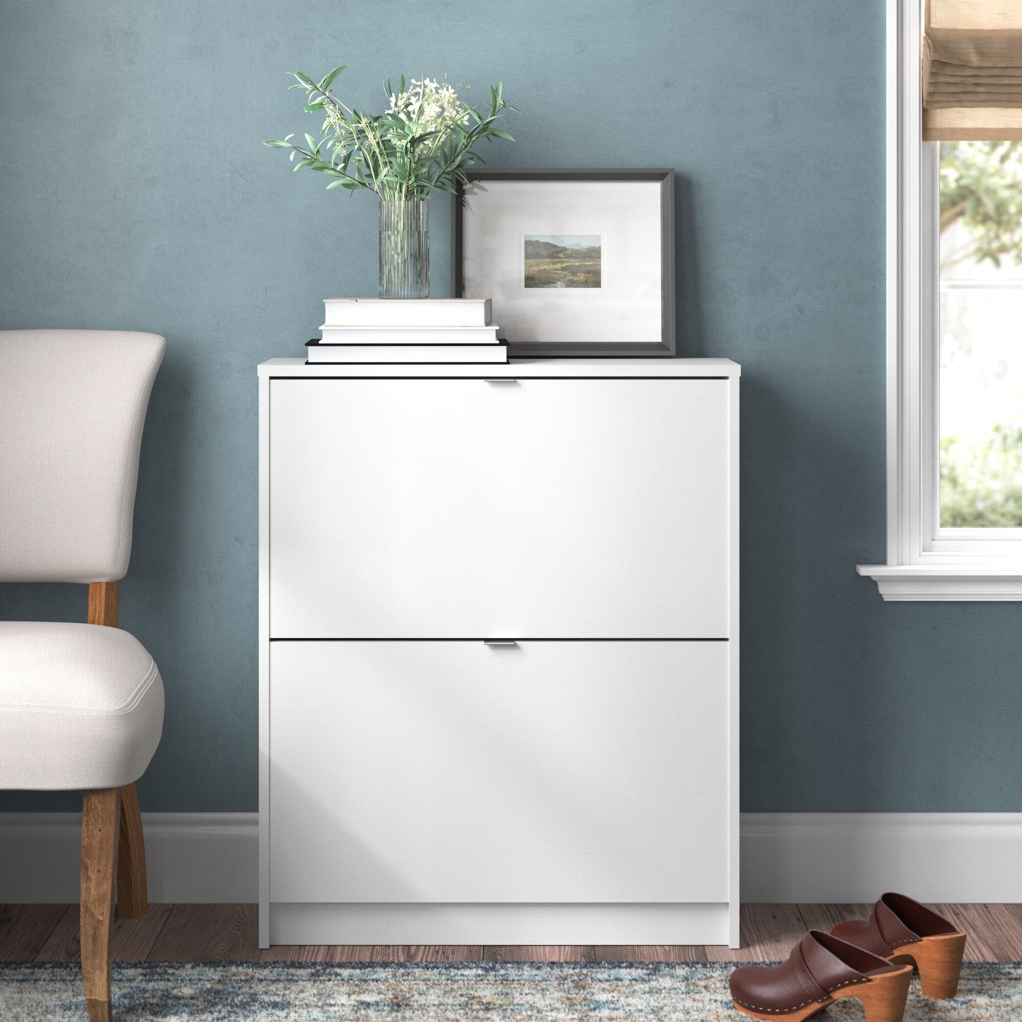 Porch and Den Cambria 2-drawer Shoe Cabinet - - 28639730 - Mycitystee