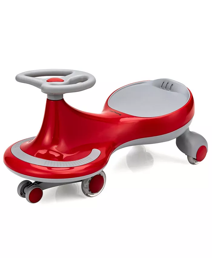 Costway Wiggle Car Ride-on Toy w  Flashing Wheels for Toddlers Kids - Mycitystee