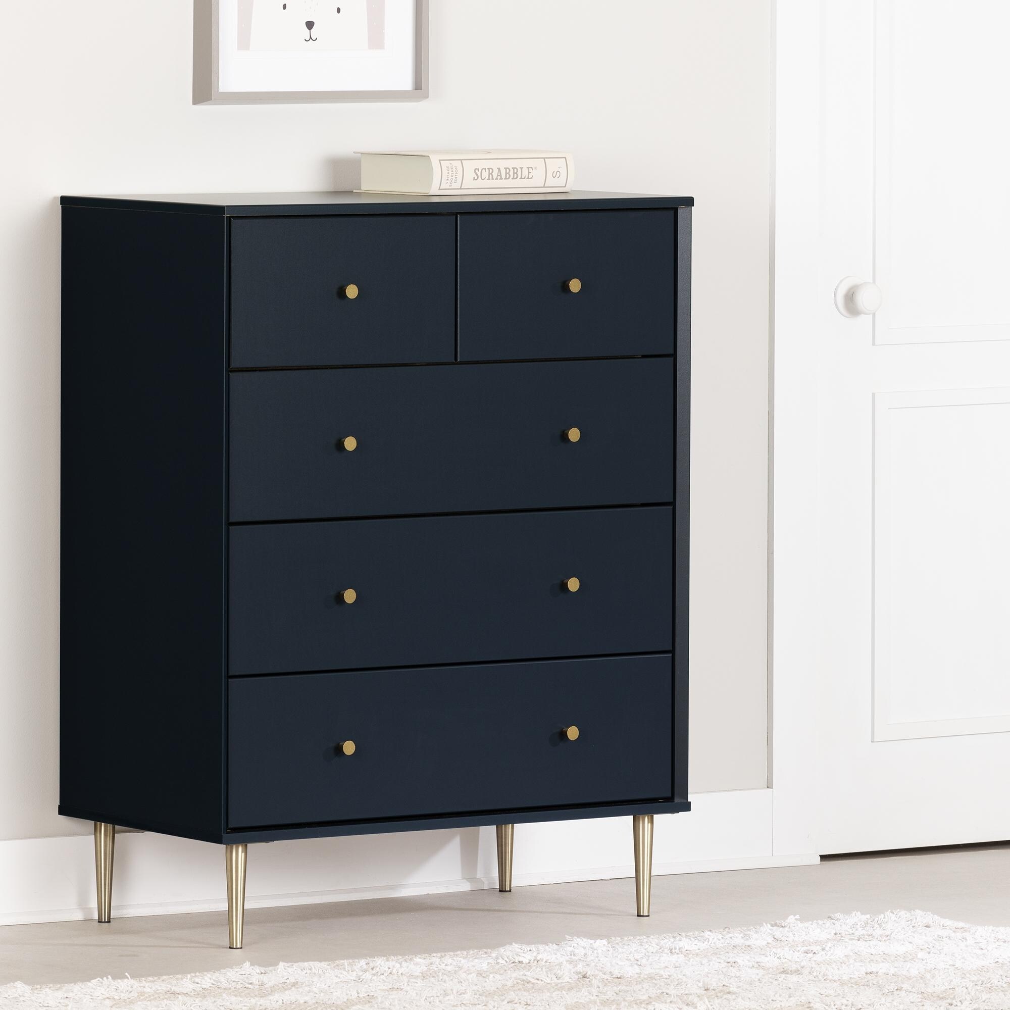 South Shore Dylane 5-Drawer Chest - - 37251648 - Mycitystee