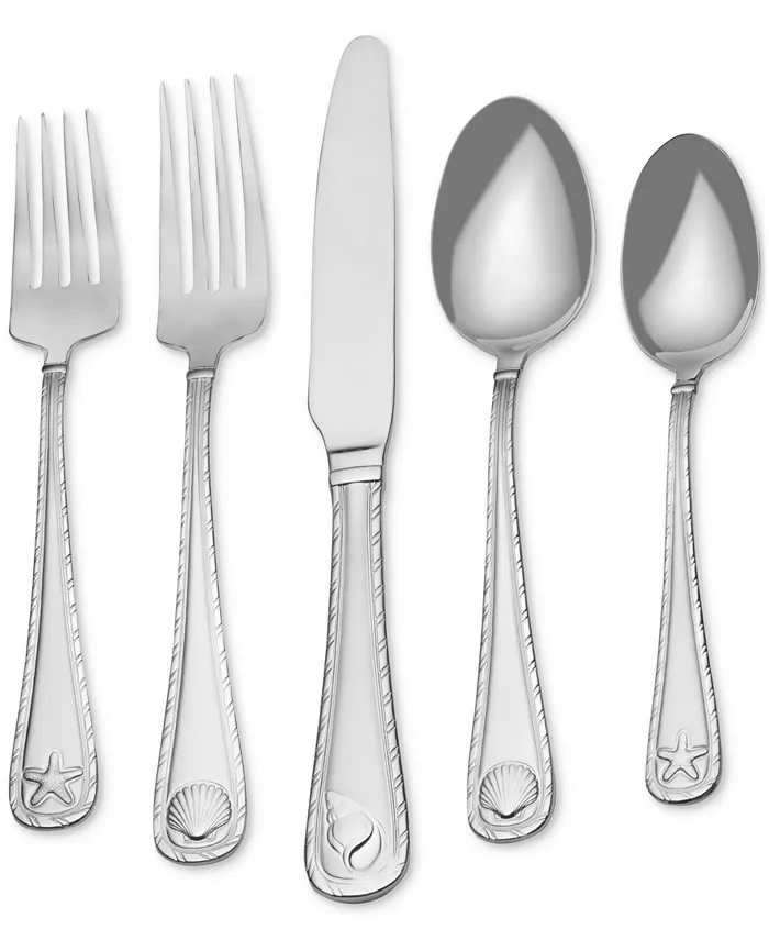 Towle Antigua Frost 20-Pc. Flatware Set， Service for 4 - Mycitystee