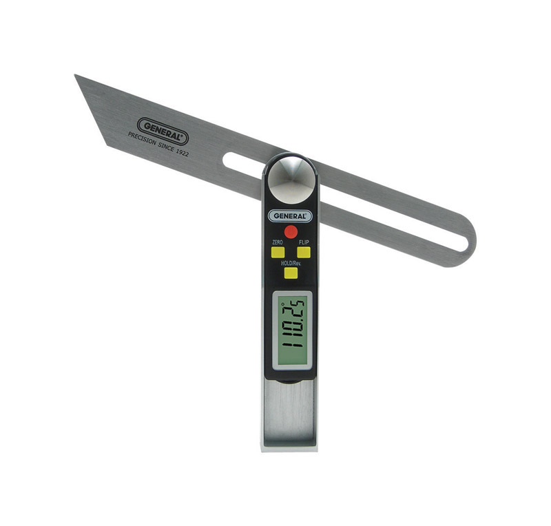 General 8 in. L Digital Sliding T-Bevel and Protractor 1 pc - Mycitystee