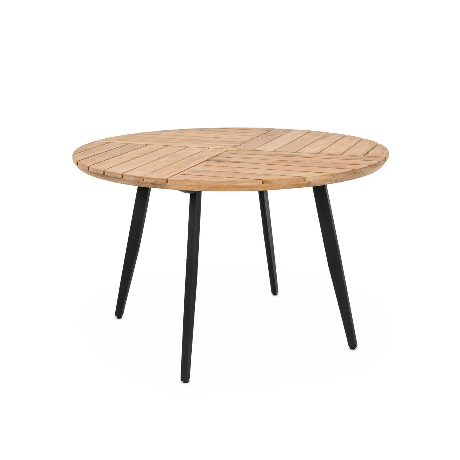 Signature Carrbrook 48-Inch Aluminum Round Dining Table - Mycitystee