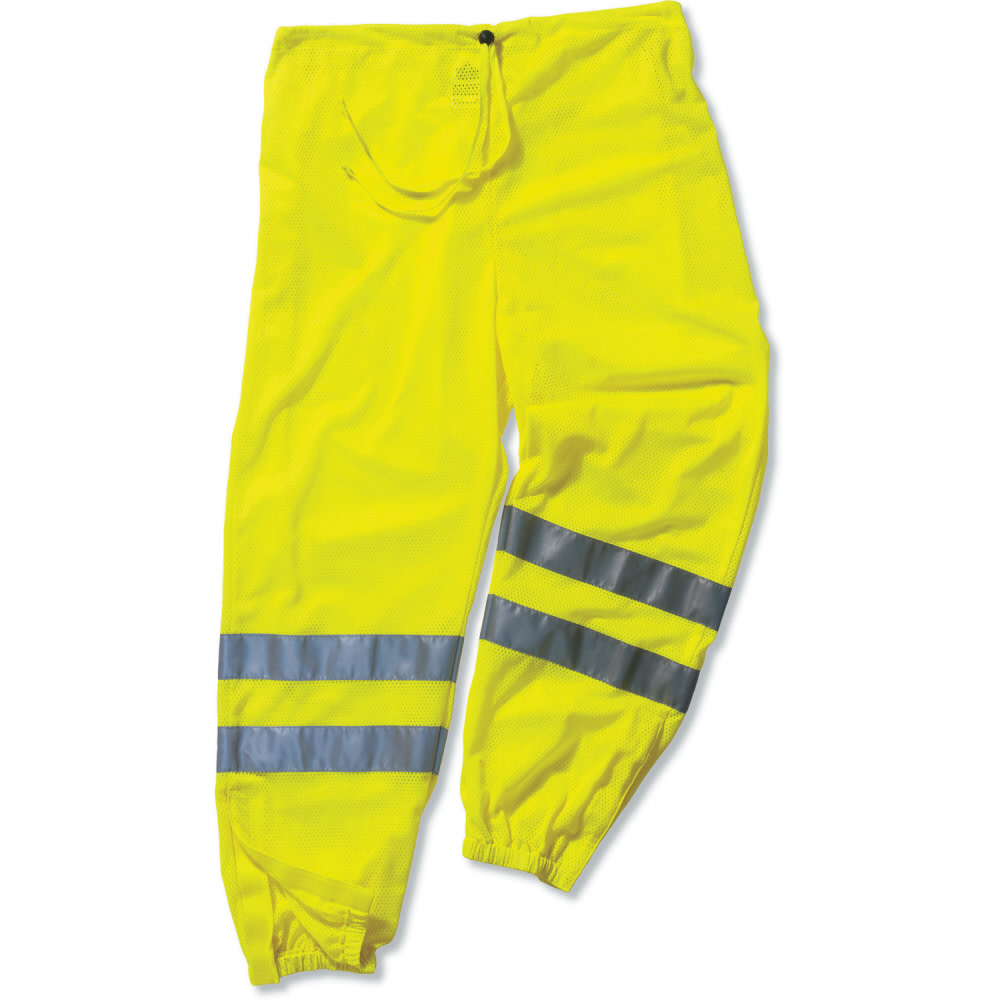 GloWear 8910 Class E Lime Hi-Vis Pants - 4X/5X - Mycitystee