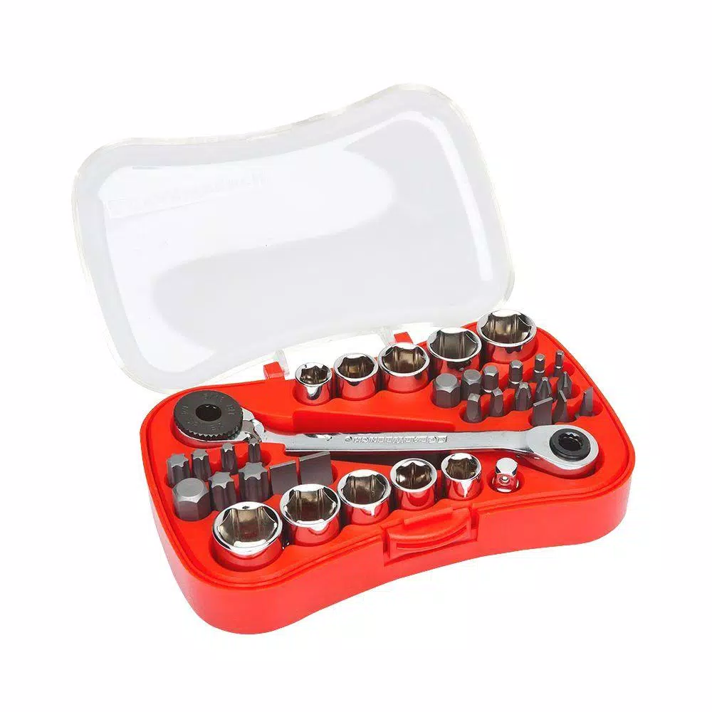 GEARWRENCH 1/4 in. Drive Micro Driver and Socket Set (35-Piece) and#8211; XDC Depot - Mycitystee