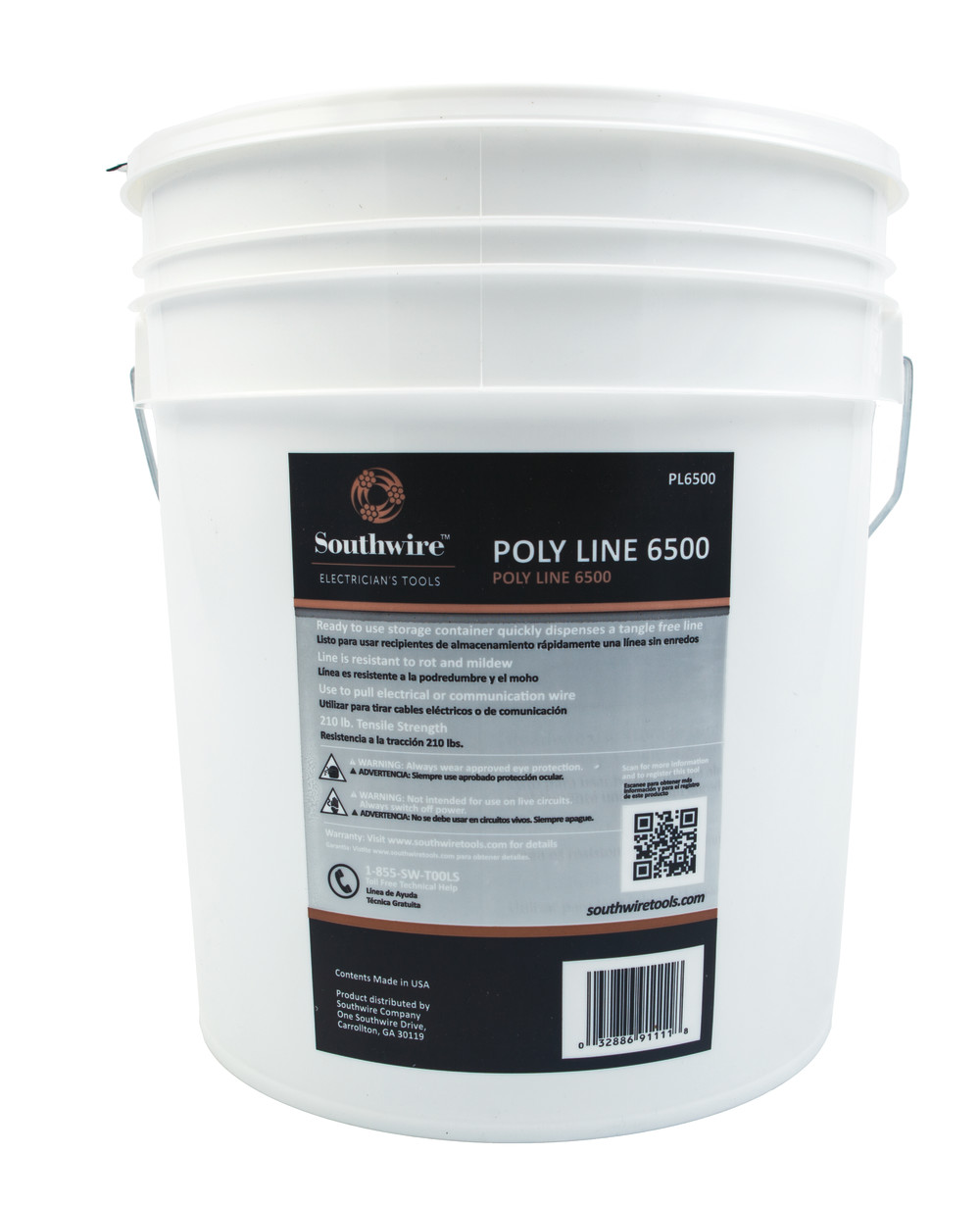Southwire Tensile Strength Poly Line 6500' 210 lbs - Mycitystee