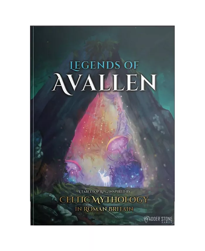 Modiphius Legends of Avallen Core Rulebook Tabletop RPG 244 Page Hardcover - Mycitystee