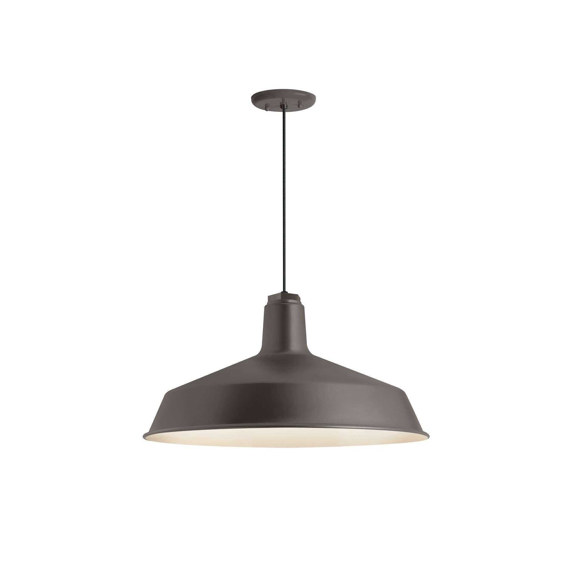 Troy RLM Lighting Standard Textured Bronze Pendant - Mycitystee