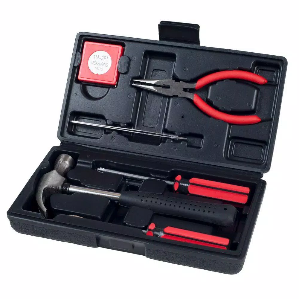 Stalwart Multipurpose Car and Office Black Tool Kit (7-Piece) and#8211; XDC Depot - Mycitystee