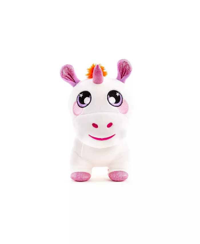 First and Main Squeezamals 3Deez Deluxe Stuffed Animals， Slow-Rise Foam， Kat The Unicorn - Mycitystee