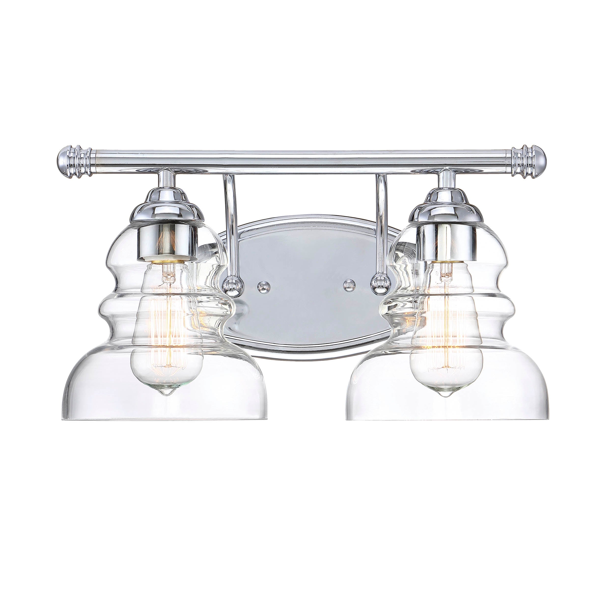 Millennium Lighting Brighton 2 Light Bathroom Vanity Fixture in Multiple Finishes - Mycitystee