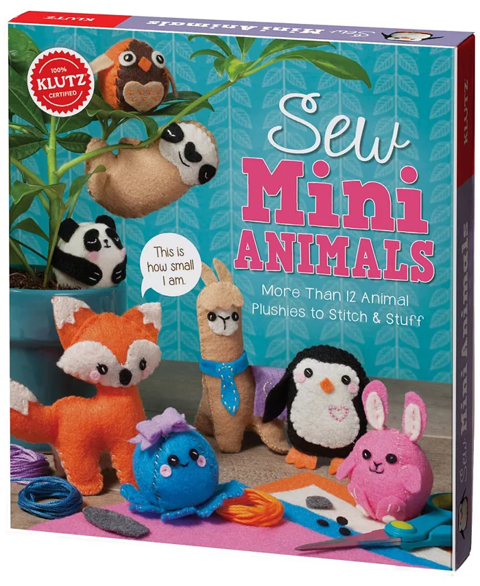 Klutz Sew Mini Animals - Mycitystee