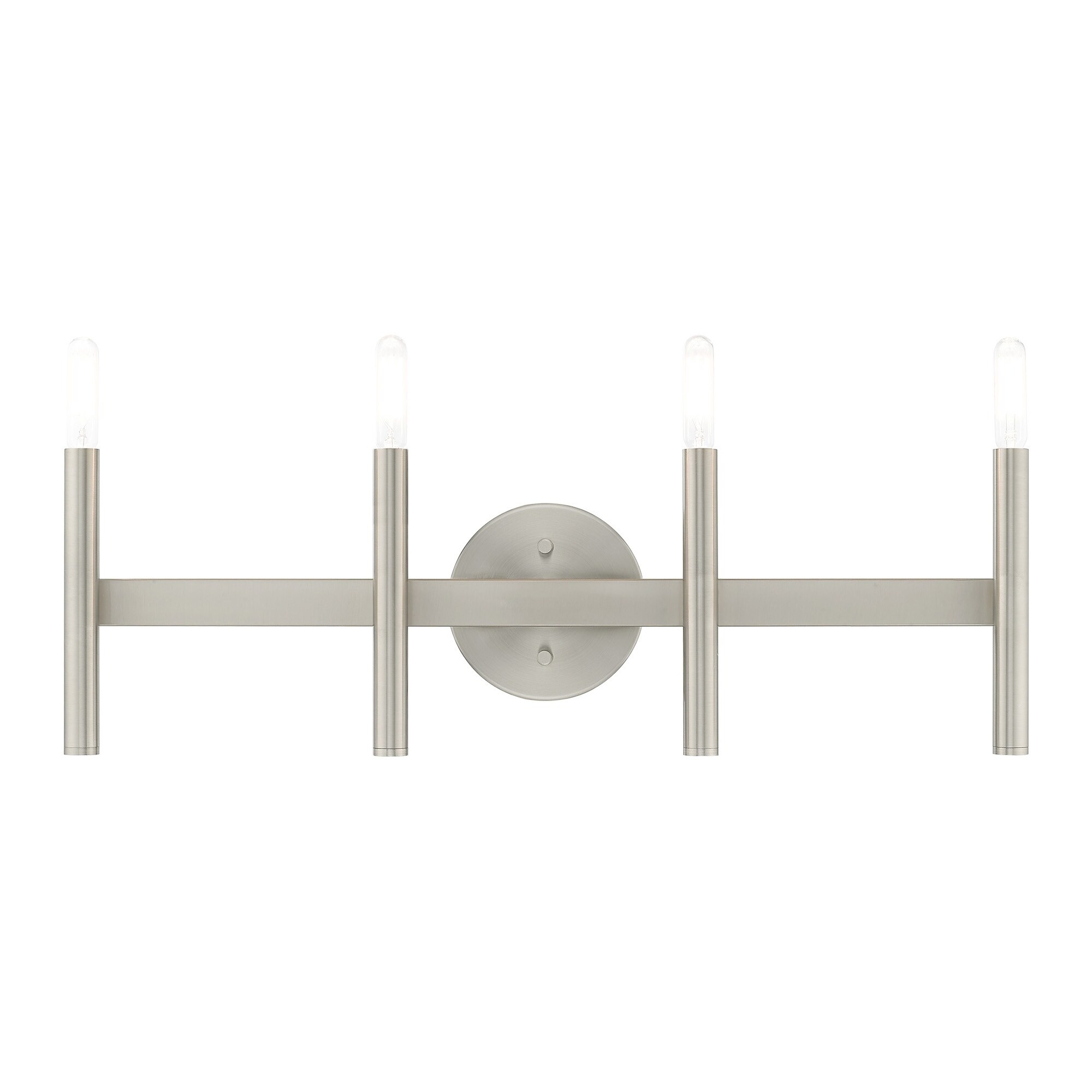 Livex Lighting Copenhagen 4-Light Brushed Nickel ADA Bath Vanity - 23.5