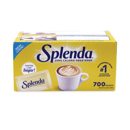 Splenda No Calorie Sweetener Packets， 700/Box (200094) - Mycitystee
