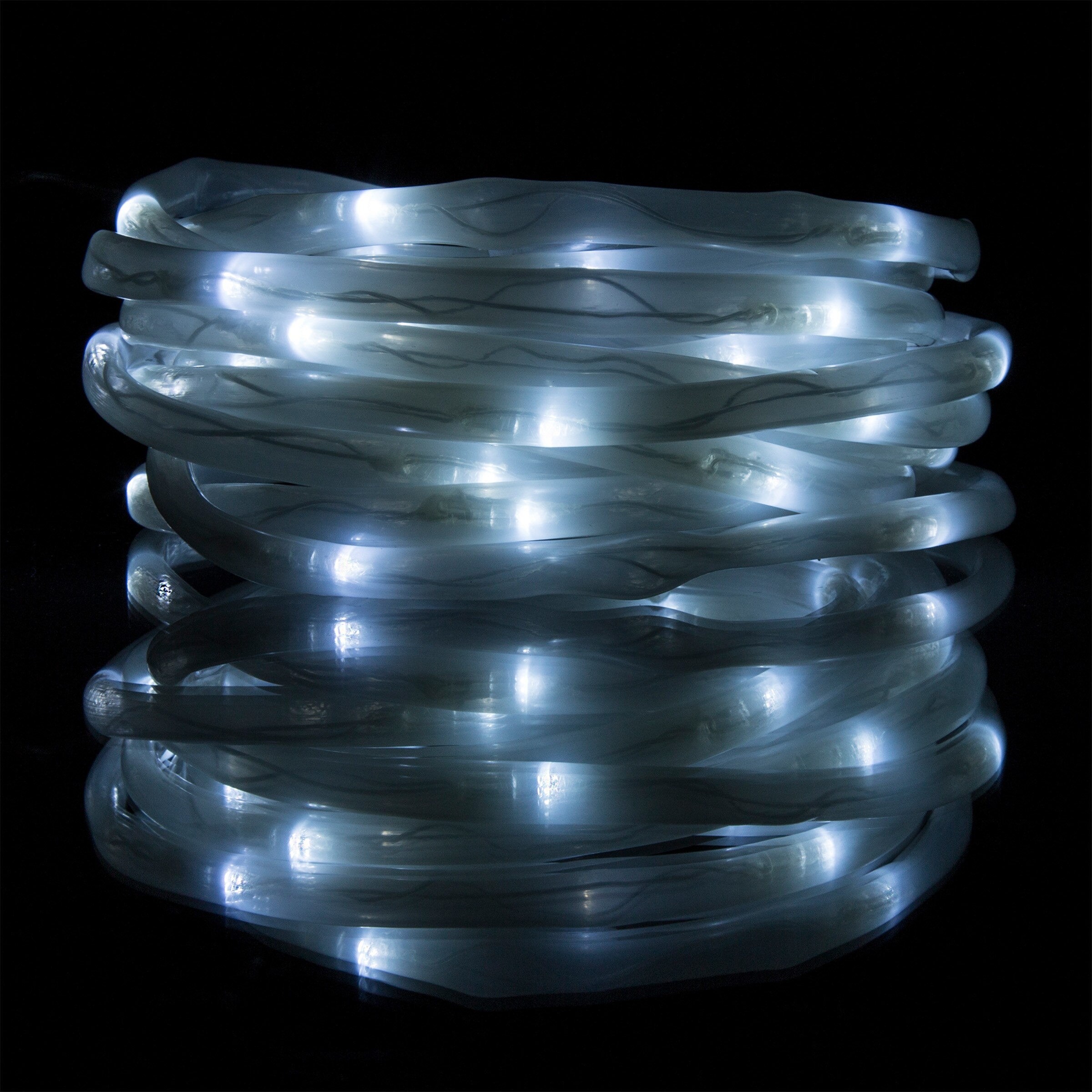 Pure Garden 32 foot Solar Powered LED Rope Lights - Mycitystee