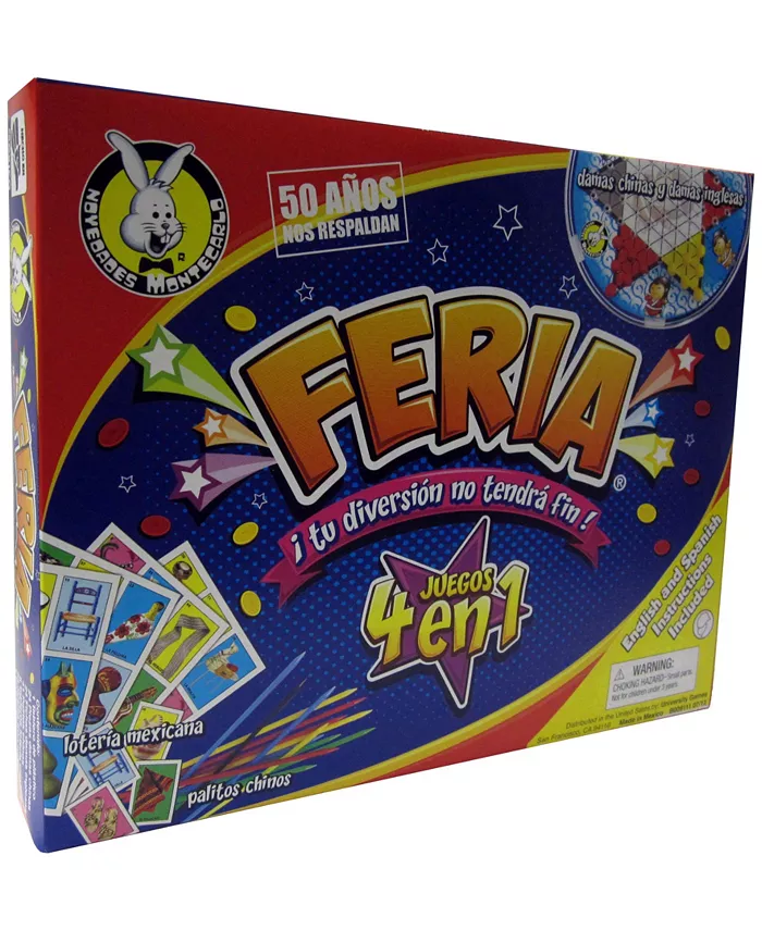 University Games Feria 4 in 1 - Mycitystee