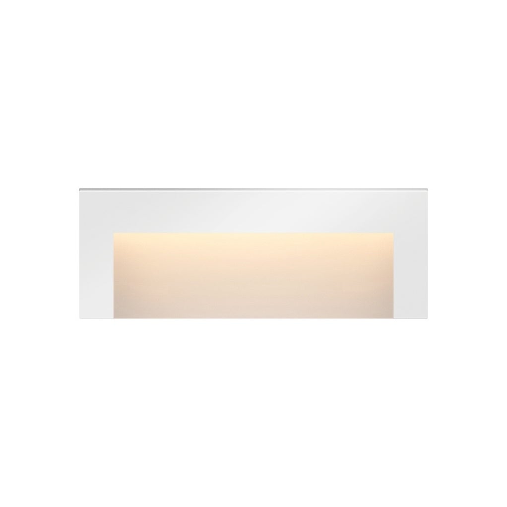 Hinkley Taper LED Outdoor Deck Light in Satin White - Mycitystee