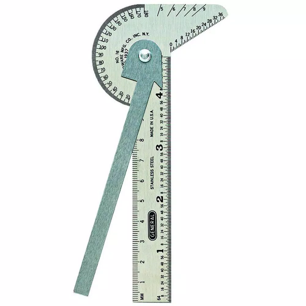 General Tools Pocket-Sized 6-in-1 Multi Use Rule and Gage and#8211; XDC Depot - Mycitystee