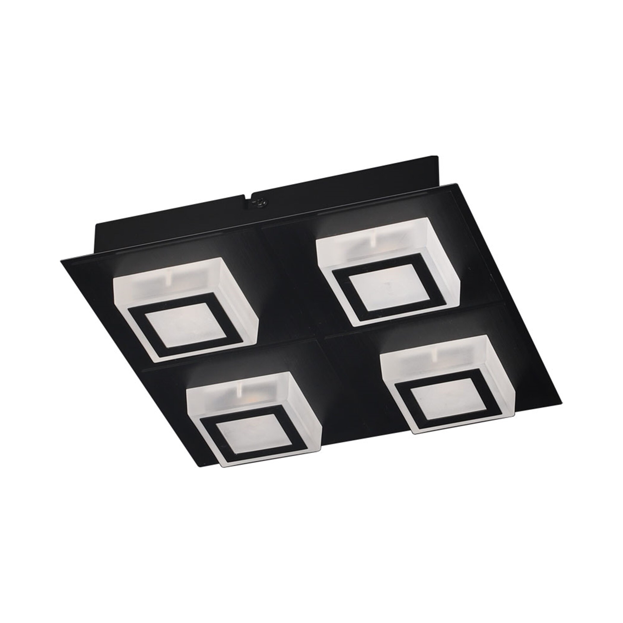 Masiano 4-Light Integrated LED Flush Wall Mount - Mycitystee