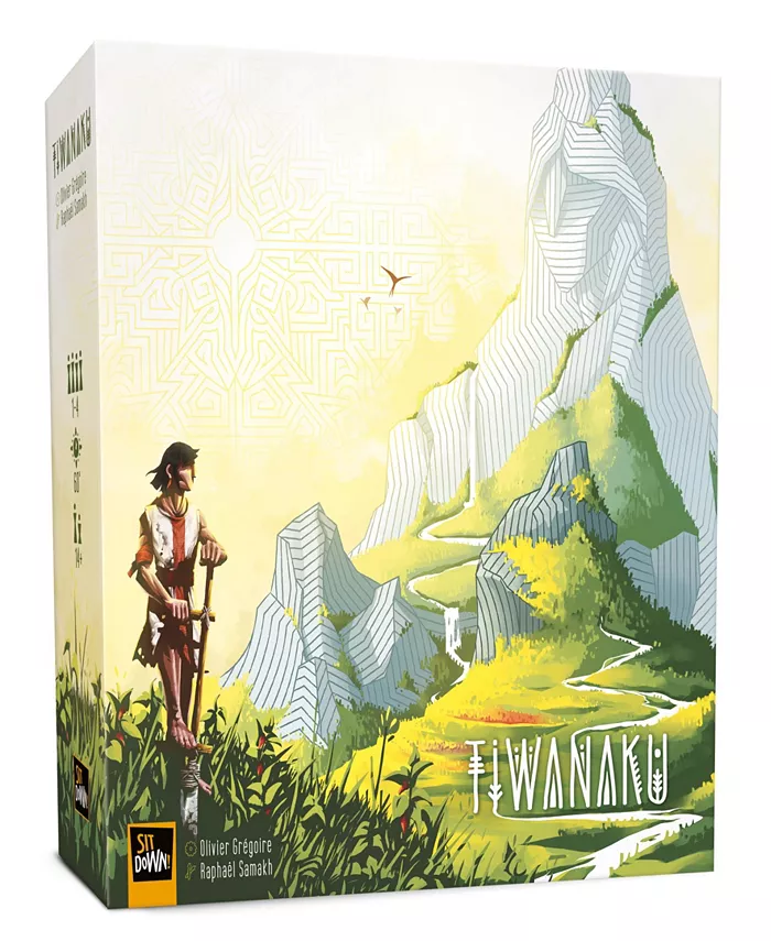 Sit Down Tiwanaku Strategy Board Game - Mycitystee