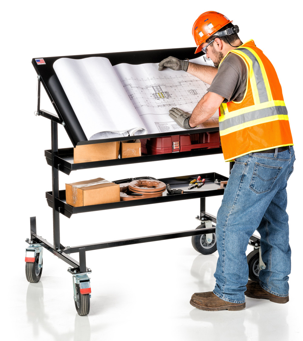 Southwire Wire Wagon 550 Mobile Print Table and Work Station - Mycitystee
