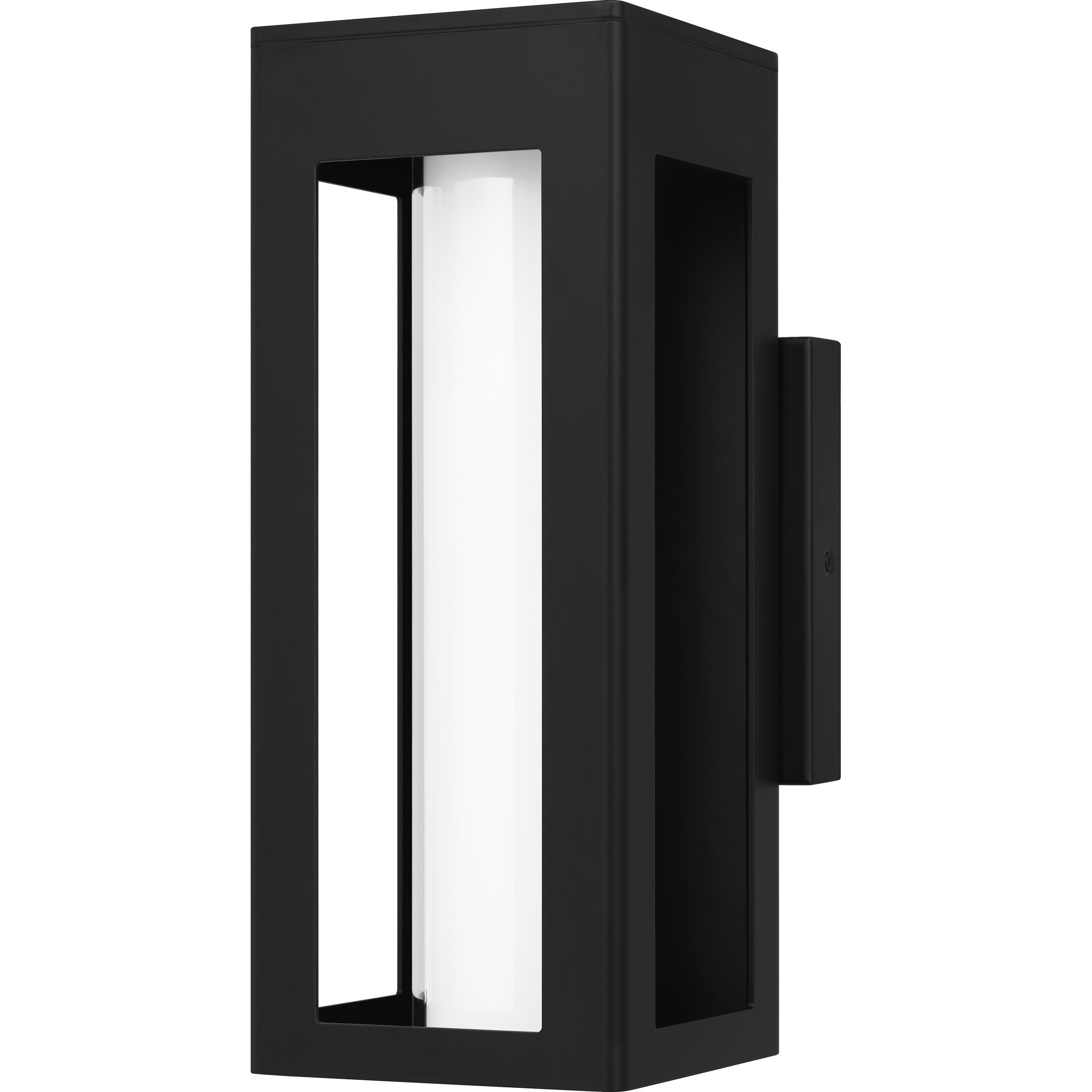 Jackson LED Matte Black Outdoor Wall Lantern Shopping - The Best Deals on Outdoor Wall Lanterns | 41429419 - Mycitystee