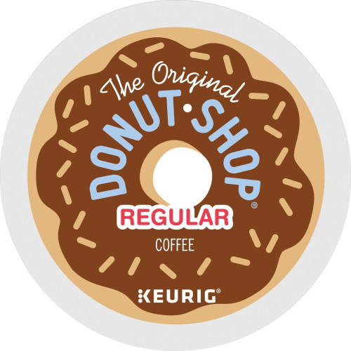 The Original Donut Shop Donut Shop Coffee K-Cups， Regular， 96/Carton (60052101CT) - Mycitystee