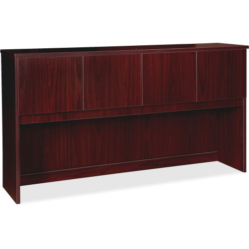 Lorell Prominence 2.0 Mahogany Laminate Hutch (PH7239MY) - Mycitystee