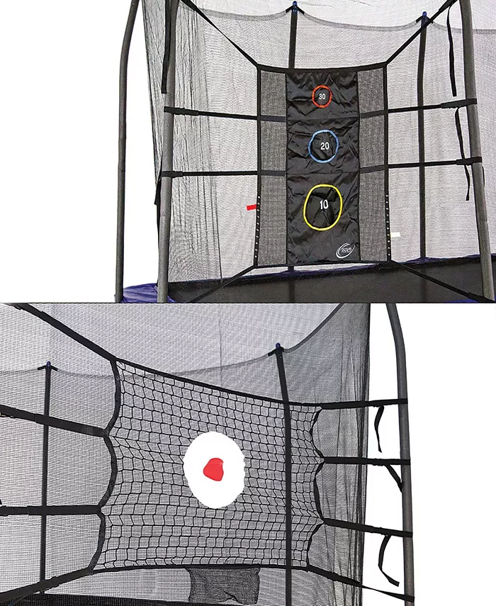Skywalker Trampolines Game Kit with Bounce back and Triple Toss Games - Mycitystee