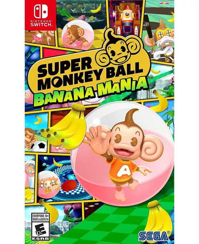 Sega NSW - SUPER MONKEY BALL BANANA MANIA STANDARD - Mycitystee