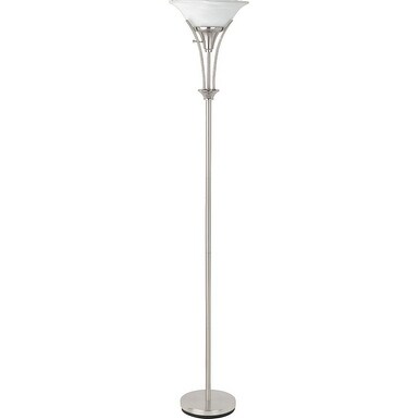Slenderly Gorgeous Floor Lamp， Silver - Mycitystee