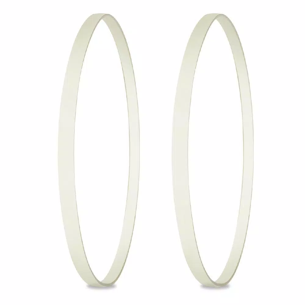 POWERTEC Heavy-Duty Urethane Tires For Bandsaw， 9 in. Dia x 1/2 in. Wide (2-Pack) and#8211; XDC Depot - Mycitystee