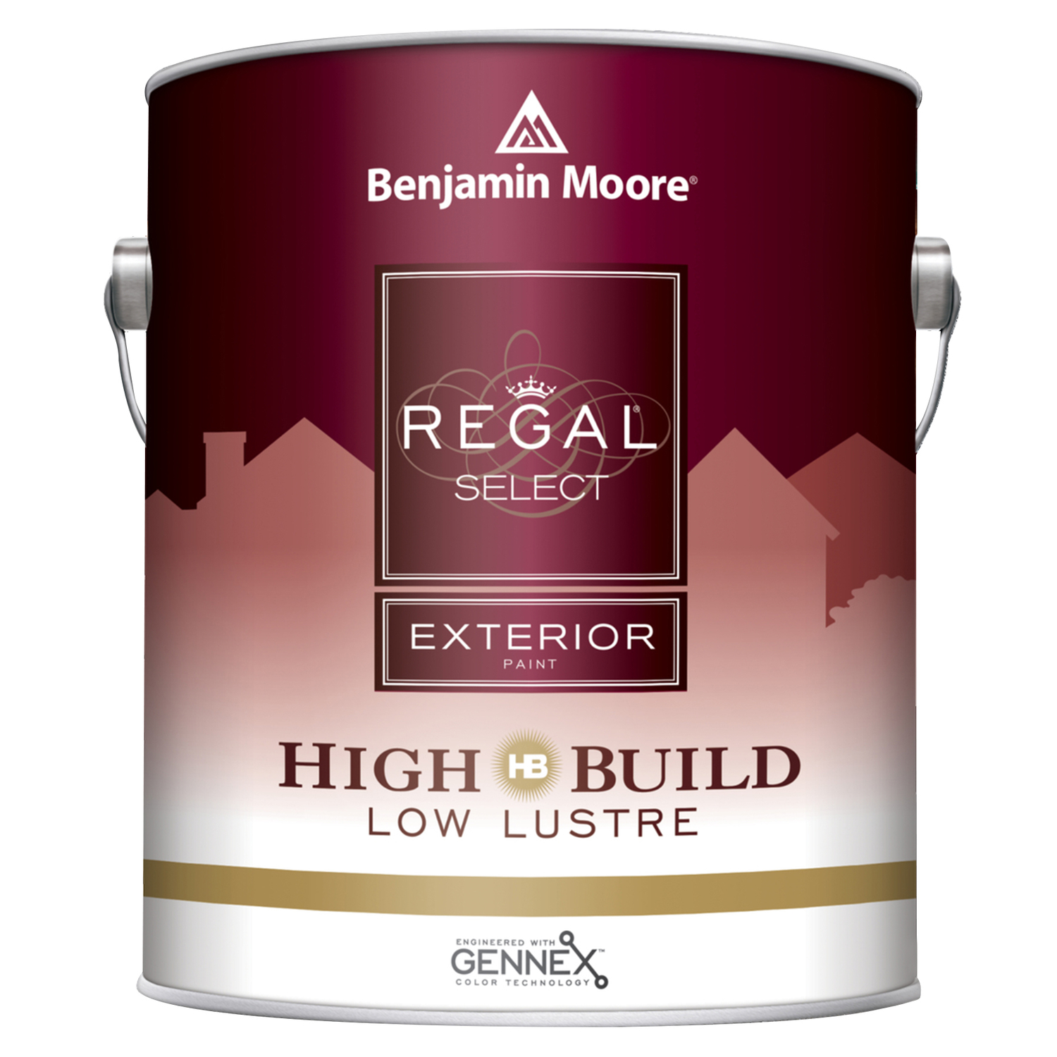 Benjamin Moore Regal Select Low Luster White Paint Exterior 1 gal - Mycitystee