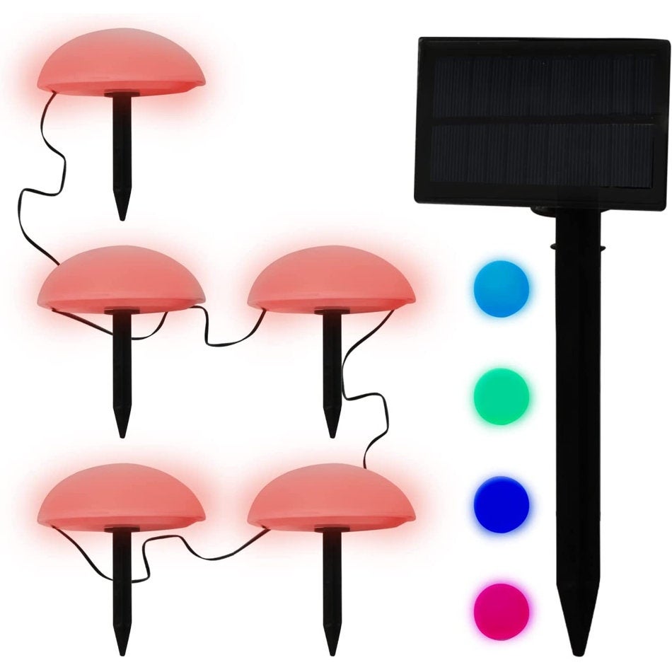 5pk Solar Landscape Light with Plastic Waterproof - Mycitystee