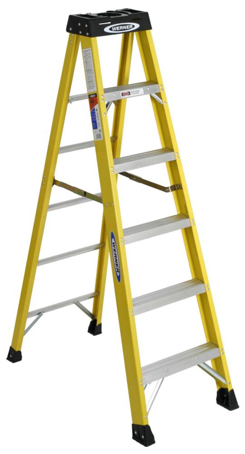 6 Ft Type IA Fiberglass Step Ladder - Mycitystee