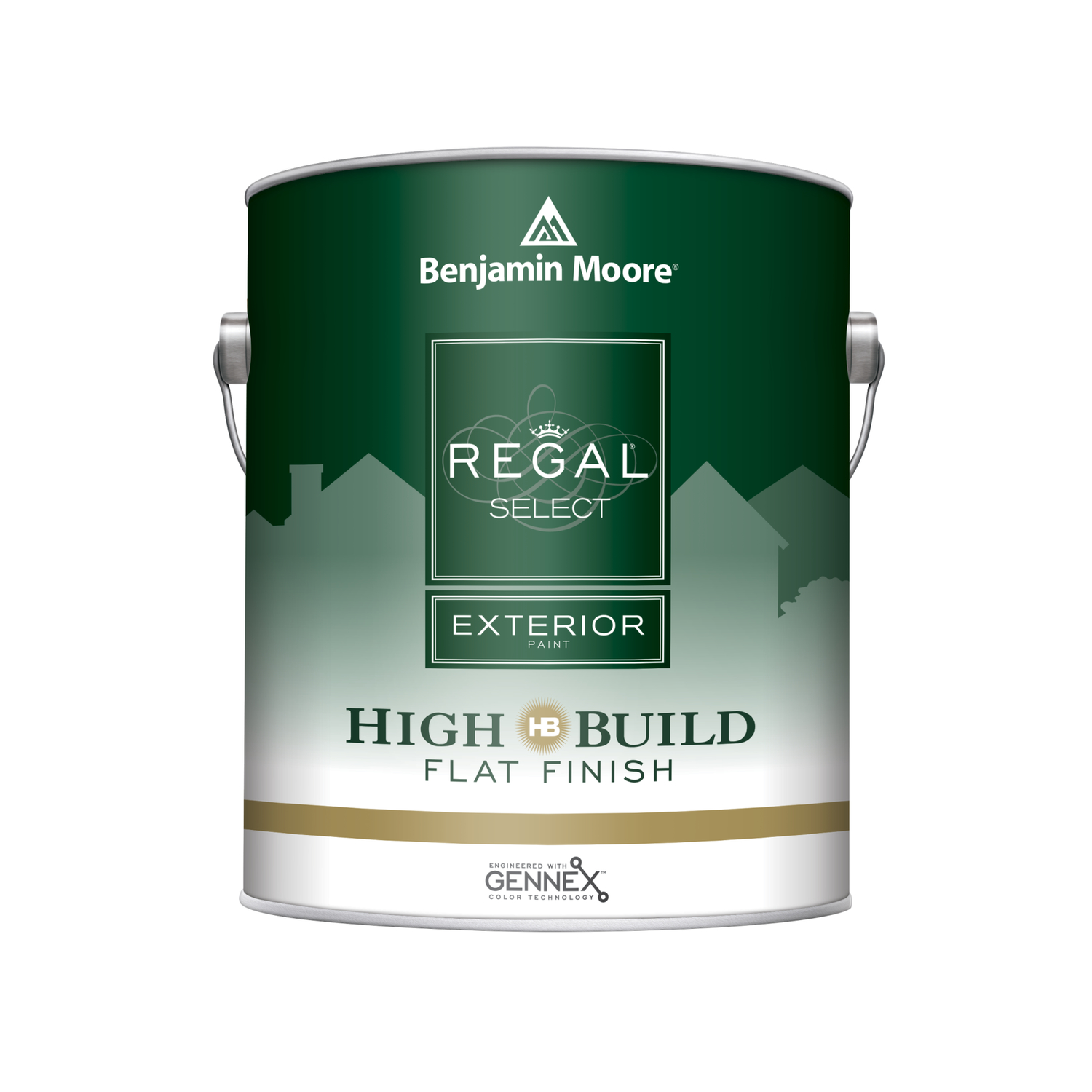 Benjamin Moore Regal Select Flat Base 4 Paint Exterior 1 gal - Mycitystee
