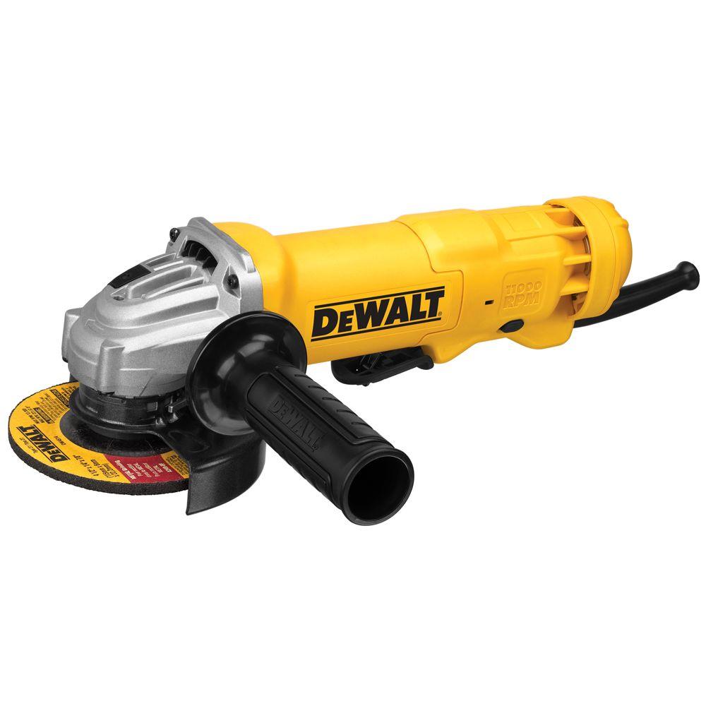 DEWALT 11-Amp Corded 4-1/2 in. Small Angle Grinder - Mycitystee