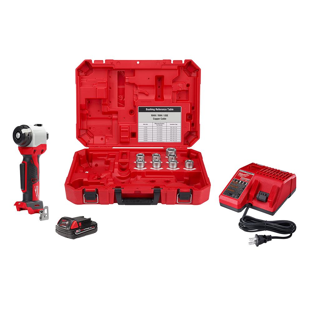 Milwaukee M18 Cable Stripper Kit for Cu RHW / RHH / USE 2935X-21 from Milwaukee - Mycitystee