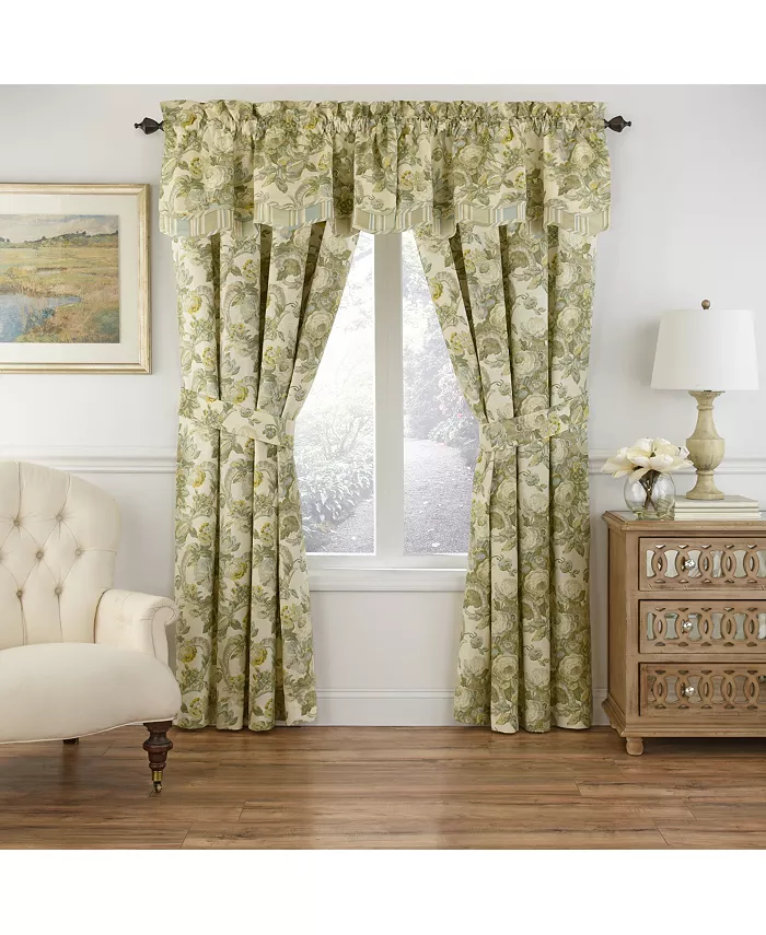 Waverly Spring Bling Window Pieced Scalloped Valance - Mycitystee