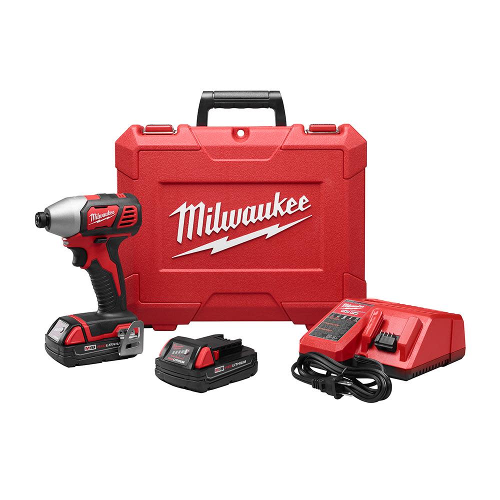 Milwaukee M18 1/4 in. Hex Impact Driver CP Kit 2656-22CT from Milwaukee - Mycitystee