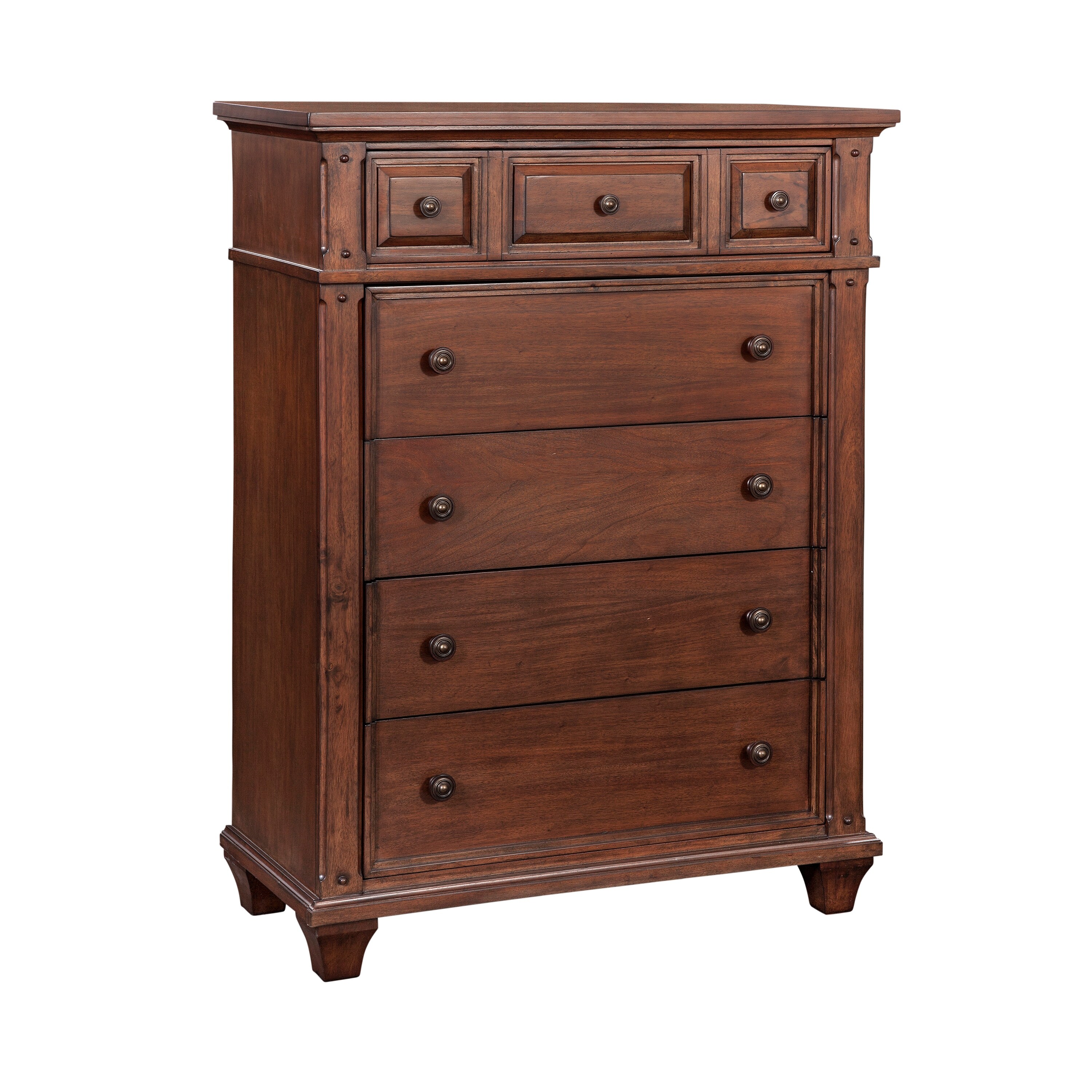 Harbor Point Rustic Cherry 5-drawer Chest by Greyson Living - - 35114358 - Mycitystee