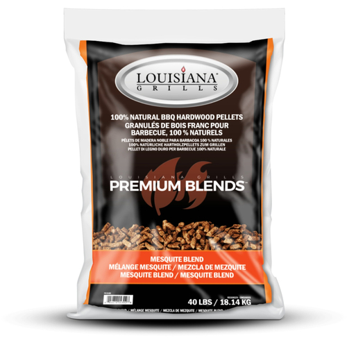 Louisiana Grills 55408 Wood Pellets All Natural Mesquite 40 lb - Mycitystee