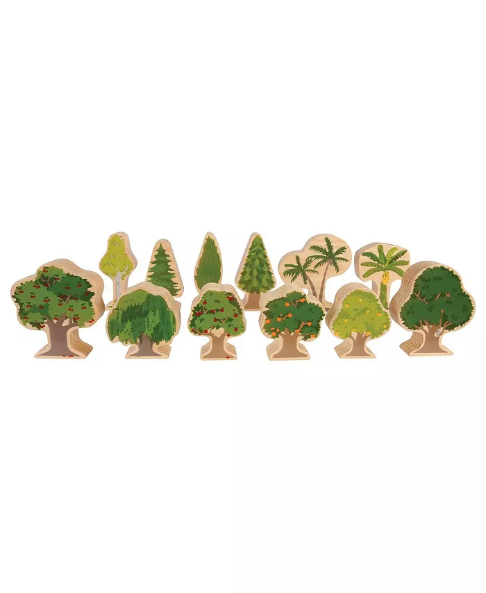 Kaplan Early Learning Four Seasons Wood Trees - Double-Sided - Mycitystee
