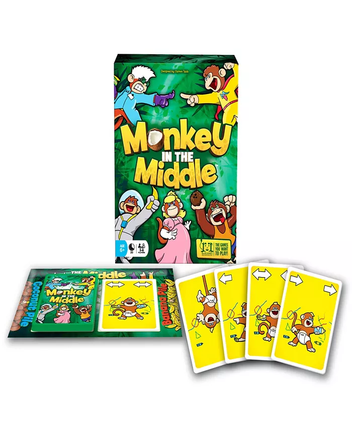 RandR Games - Monkey in The Middle Family Game - Mycitystee