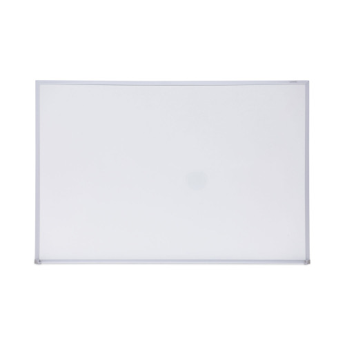 Universal Dry Erase Board， Melamine， 36 x 24， Satin-Finished Aluminum Frame (43623) - Mycitystee
