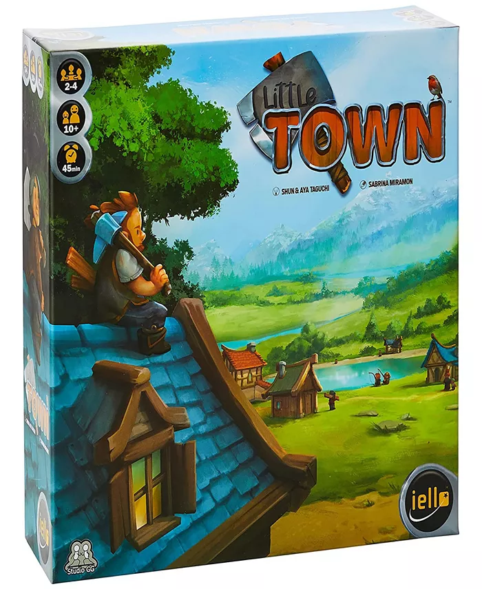 IELLO Little Town Strategy Worker Placement Game Kids Family - Mycitystee