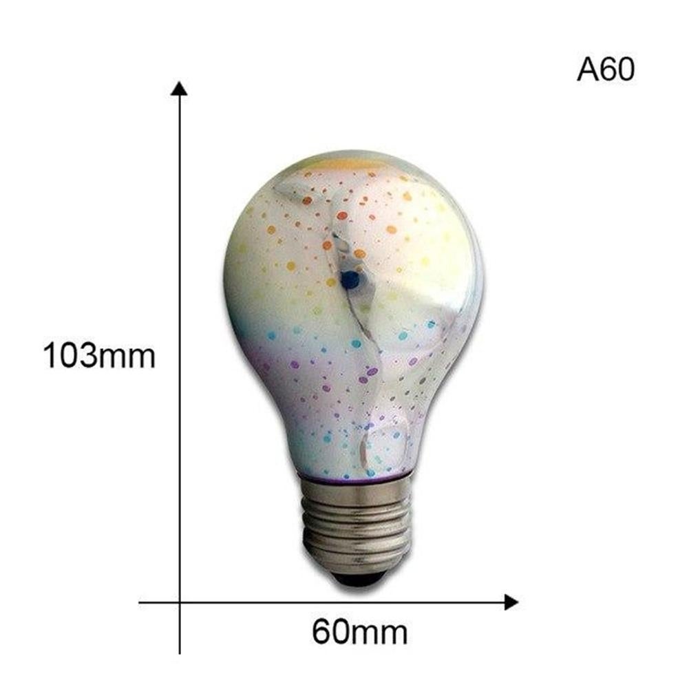 3D retro Vintage Night Light Led Bulb Lamp 220V G95 Lampara Ampoule lampada Star Holiday Decoration Lighting Bulb - Medium - Mycitystee